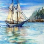 A Painted Ship Upon a Painted Sea