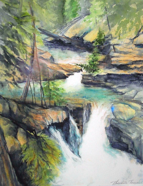 Johnston's Canyon, Alberta - SOLD